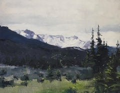 "Rocky Mountain National Park" Oil Painting