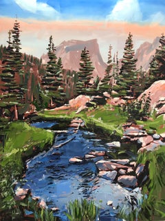 "Dream Lake, RMNP, CO" Oil Painting