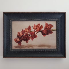 "Cymbidium Orchids II" Oil painting