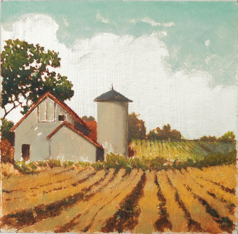 David Kammerzell - "Mr. Silver's Place", Oil painting For Sale at 1stDibs