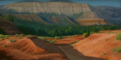 "Red Canyon", Oil Painting