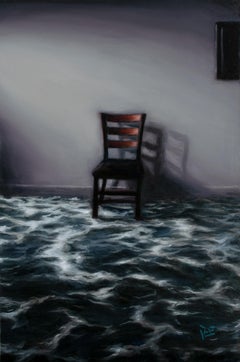 "Quiet Seas", Oil painting