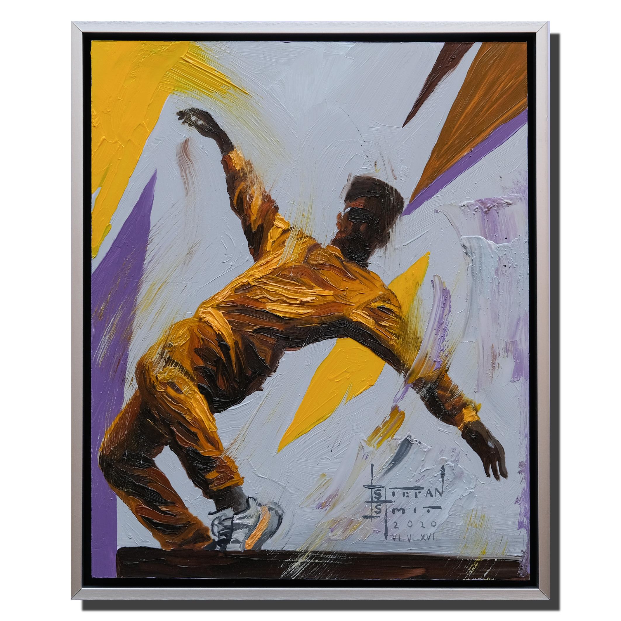 Stefan Smit Portrait Painting - "A New Rhythm 3, " Oil Painting