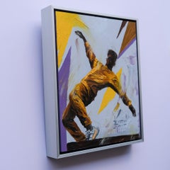 "Un nuovo ritmo 3", pittura a olio