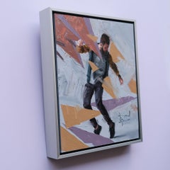 "Un nuovo ritmo 1", Pittura a olio