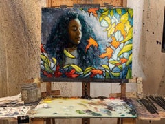 "El Silencio de la Luz" Pintura Técnica Mixta