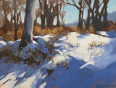 "Cool Drifts, " Oil painting