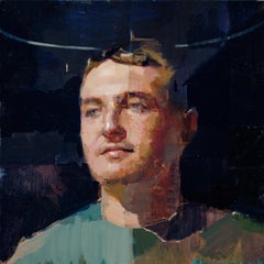 "Head 2, " Oil Painting