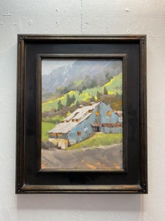 "Lookout, " Oil painting