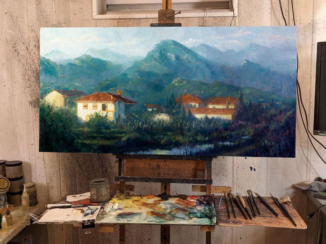 italian countryside paintings