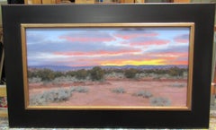 "Evening Over New Mexico, " Oil Painting