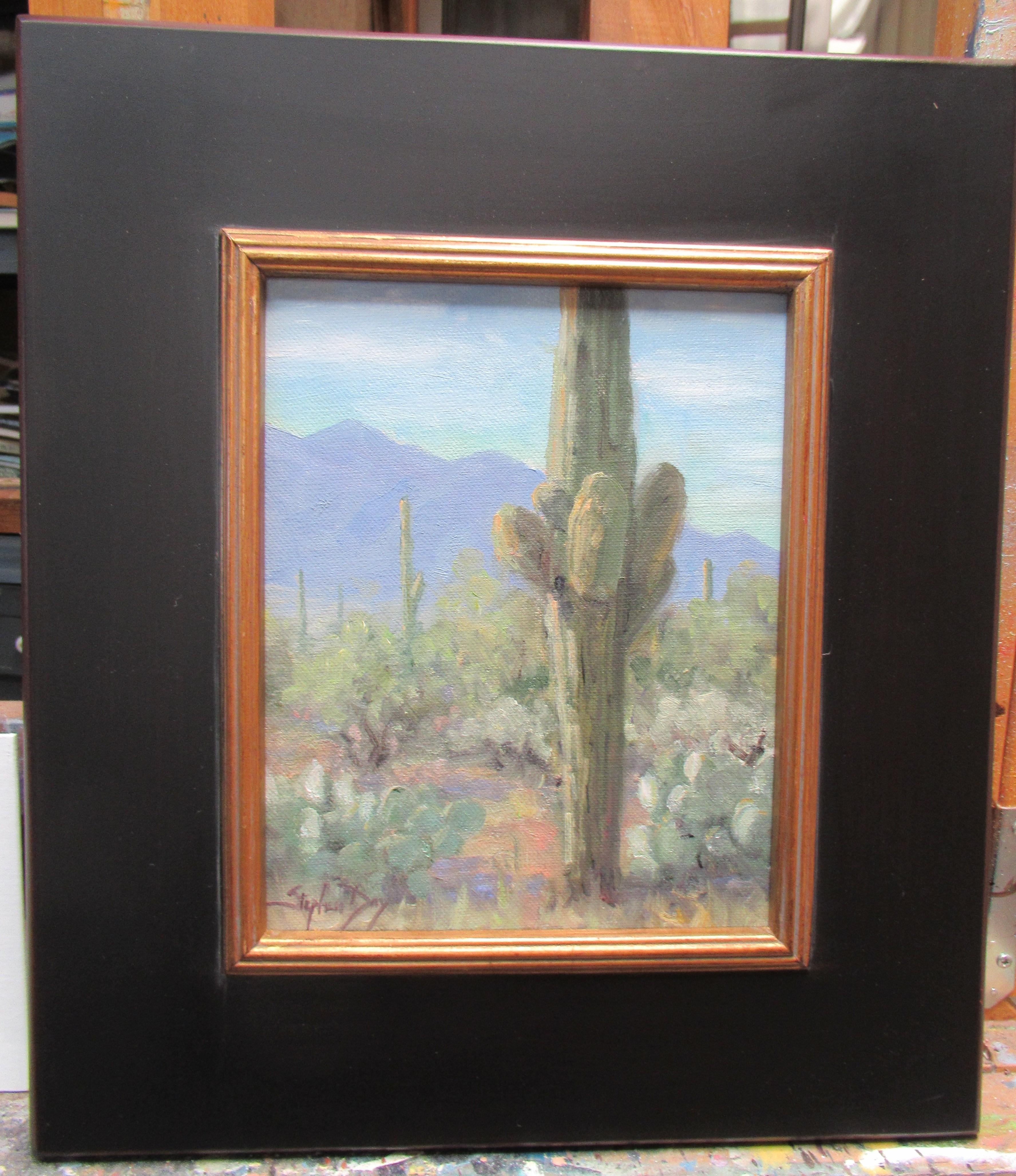 oil painting desert landscape