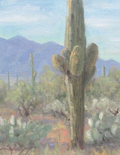 "Desert Morning" Oil Painting