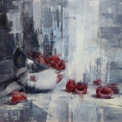 "The Raspberries, " Oil Painting