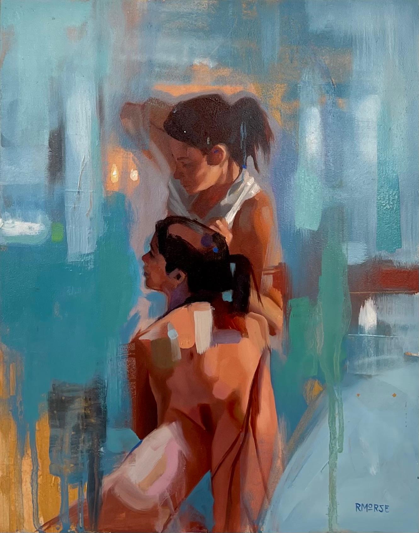 "Sovrapposizione", Pittura a olio