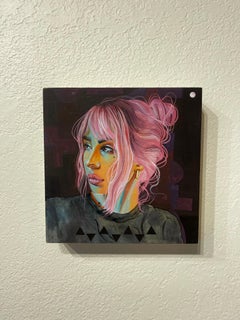"Just Watch, " Oil Painting