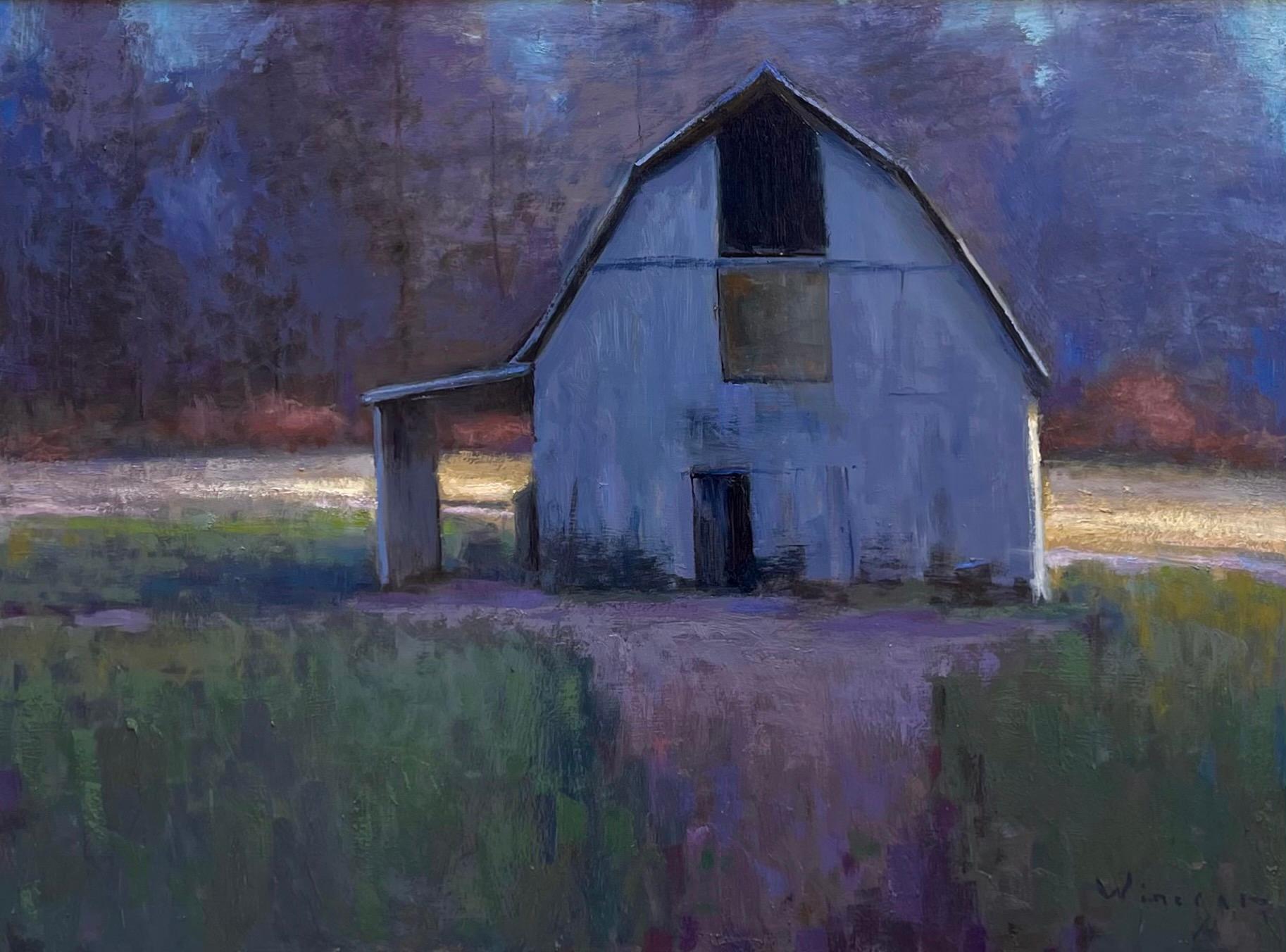"La grieta del alba" Pintura al óleo