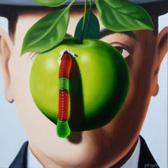 "Candy Apple, " Oil Painting