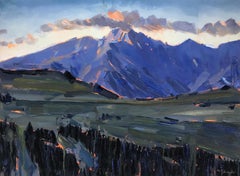 "Rocky Mountain National Park, Colorado" Oil Painting