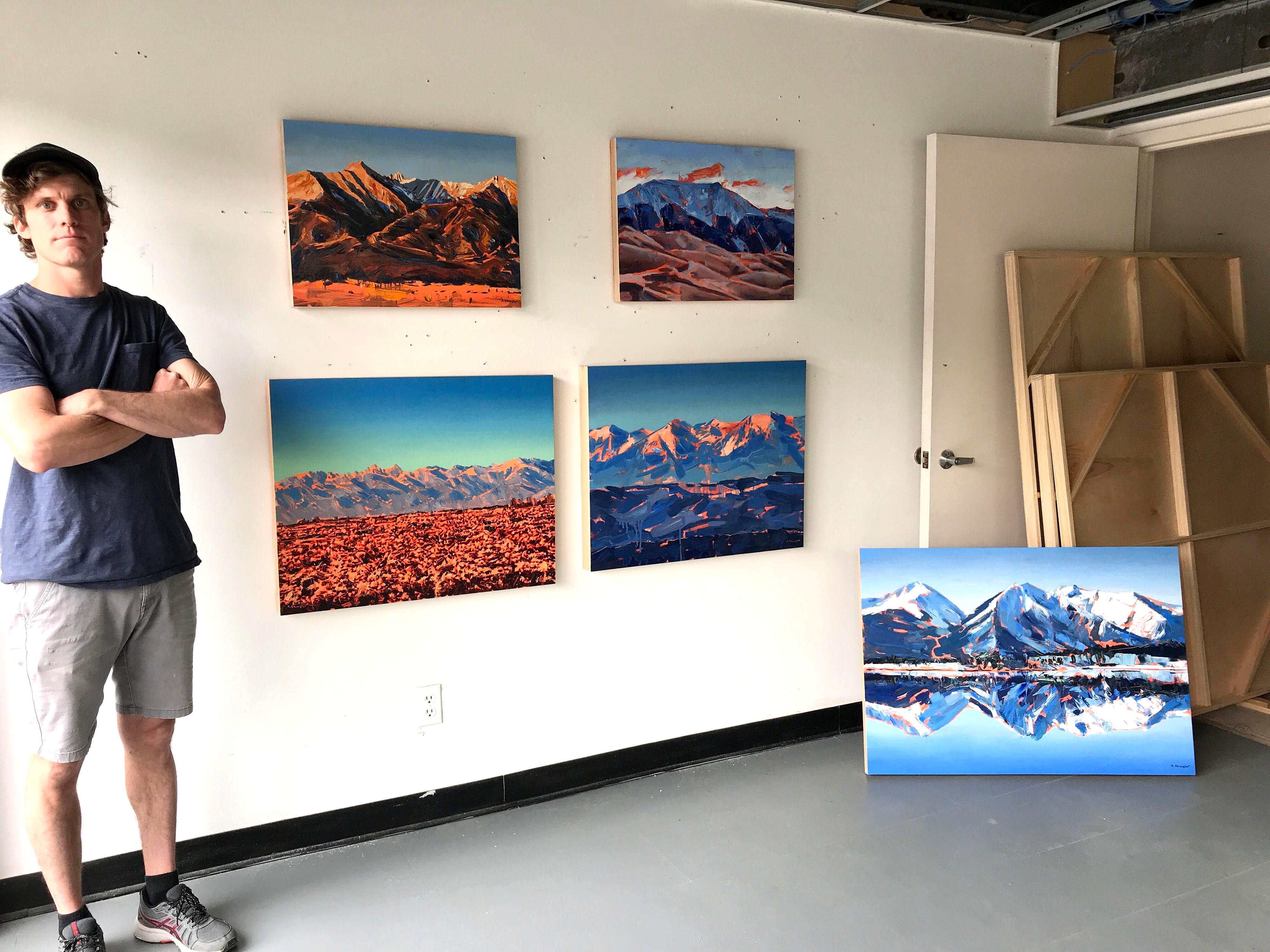 David Shingler "Great Sand Dunes National Park, Colorado" Oil