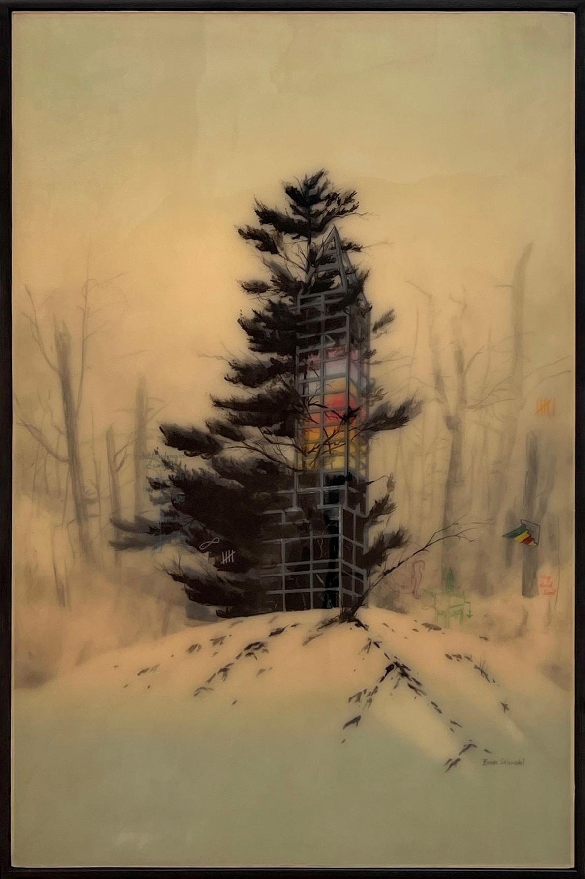 Assenza/Non presenza - Painting di Brooks Salzwedel