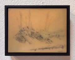 Langes Gras und Blauer Berg