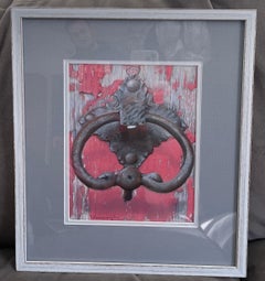 "Door Knocker" Pastel Drawing