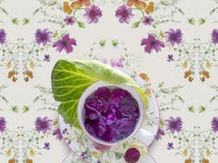Villeroy & Boch Mariefleur with Cabbage - Purple & green floral food still life