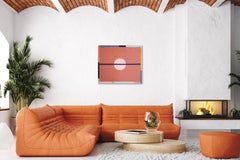 Rivoluzione copernicana, Patchwork in stile astronomico, Forme geometriche con toni terrestri