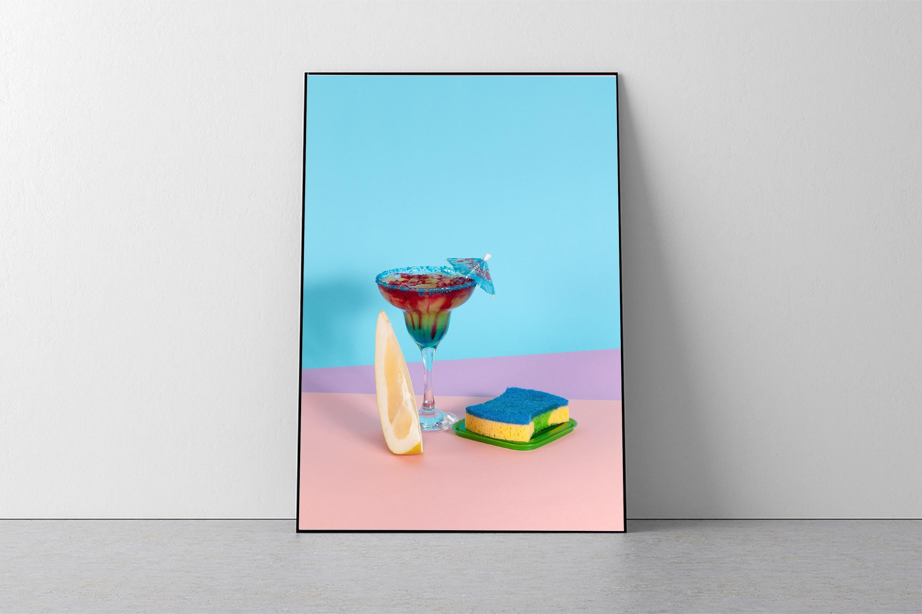 Sexy Miami Futuristic Cocktail Lounge #9, Giclée Print Limited Edition of Three - Conceptual Photograph by Ryan Rivadeneyra