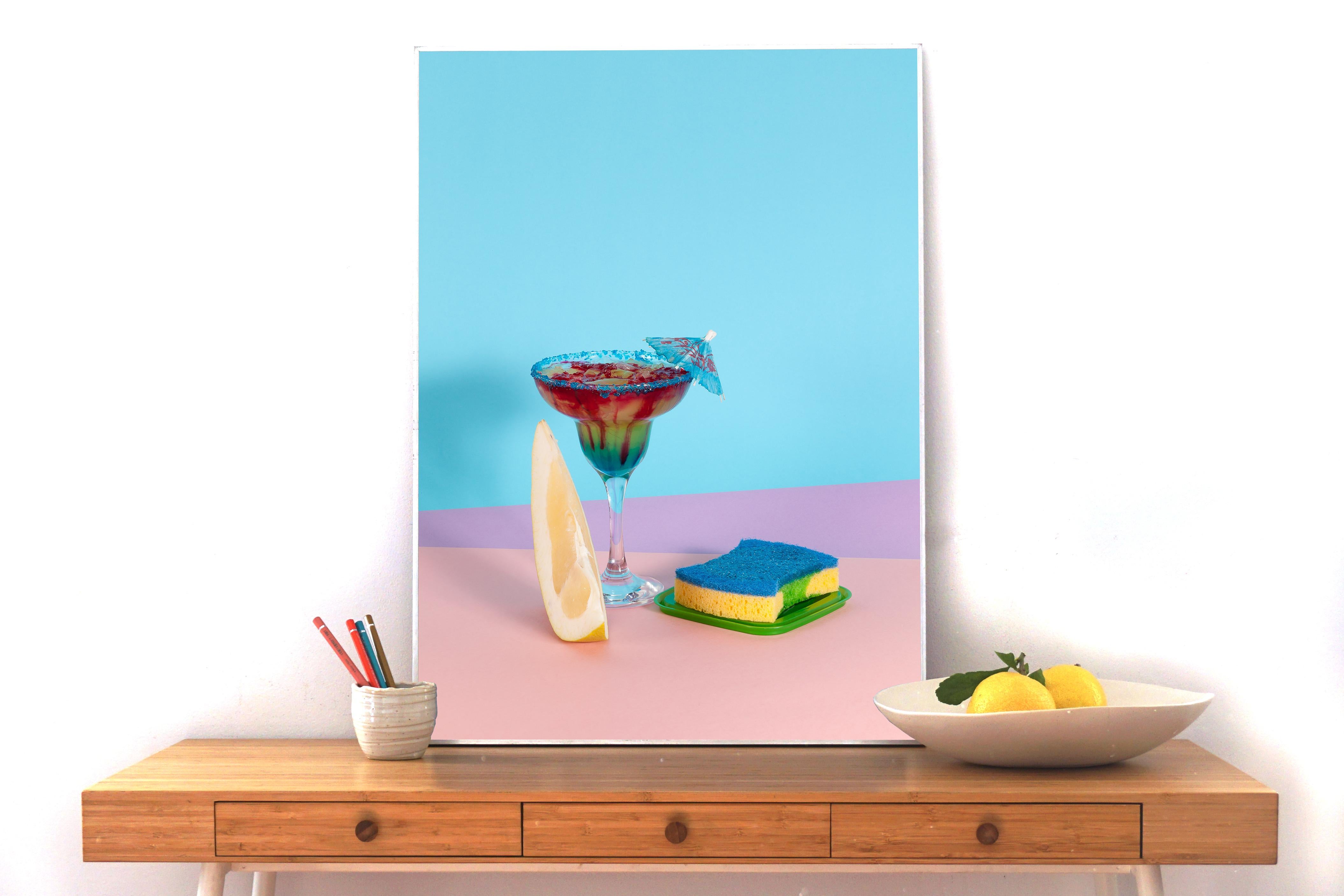 Sexy Miami Futuristic Cocktail Lounge #9, Giclée Print Limited Edition of Three - Photograph by Ryan Rivadeneyra