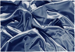 Classic Blue Silk Band, Colossal Refined Cyanotype with a Variety of Blues 