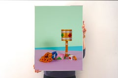 Glitter Little Gems, Naif Giclée, Pastel Palette, Miami Art Deco Inspiration