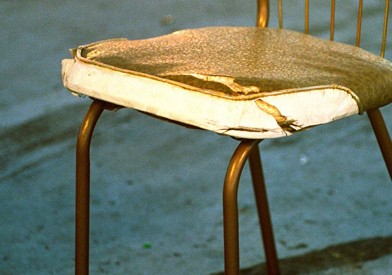 Photo Giclée Print, Antique Industrial Chair, 100x70cm, Photograph, Stylish Art For Sale 4