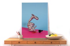 "Sexy Miami Futuristic", Experimental Still Life Print, 50x70cm, Royal Blue 2013