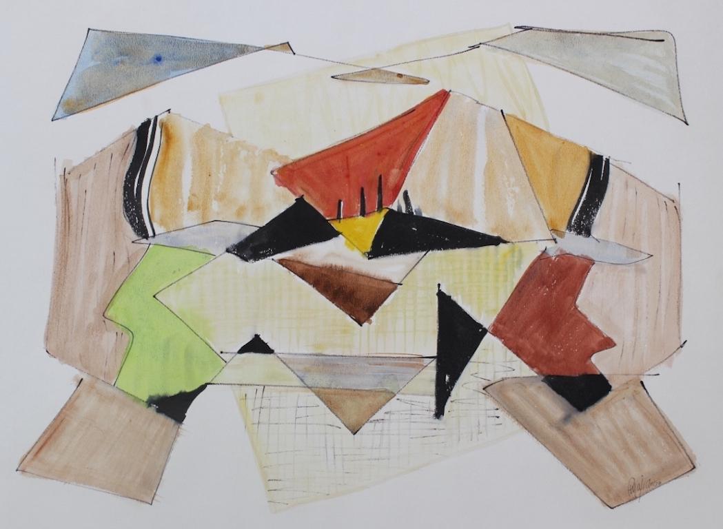 Arthur Pinajian Abstract Drawing - No. 1931, 1959