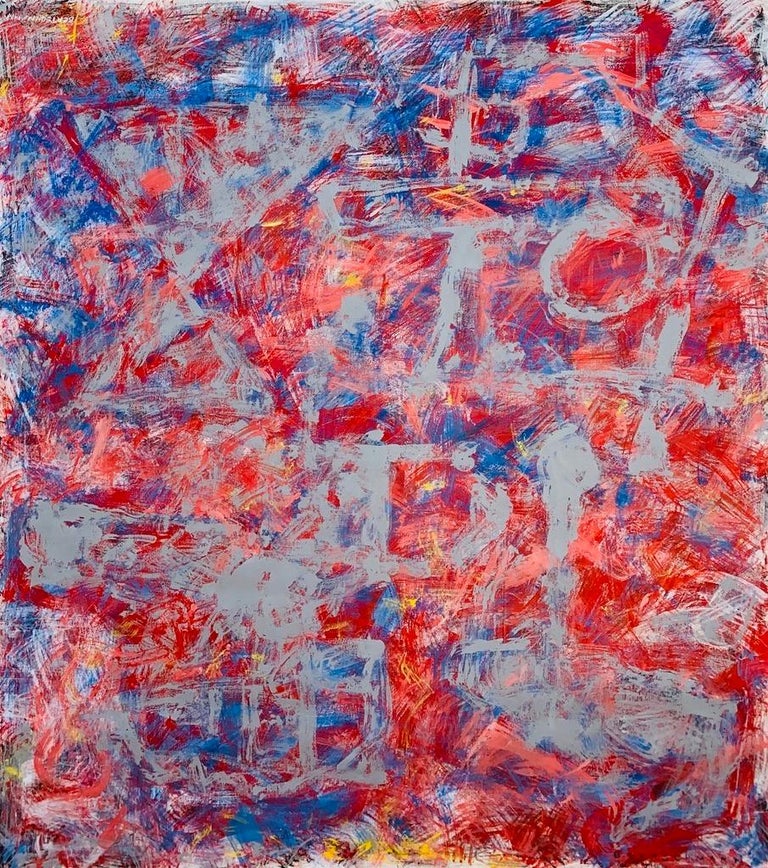 Harry Bertschmann Abstract Painting - Bank Street Series No. 49, 1978-1985