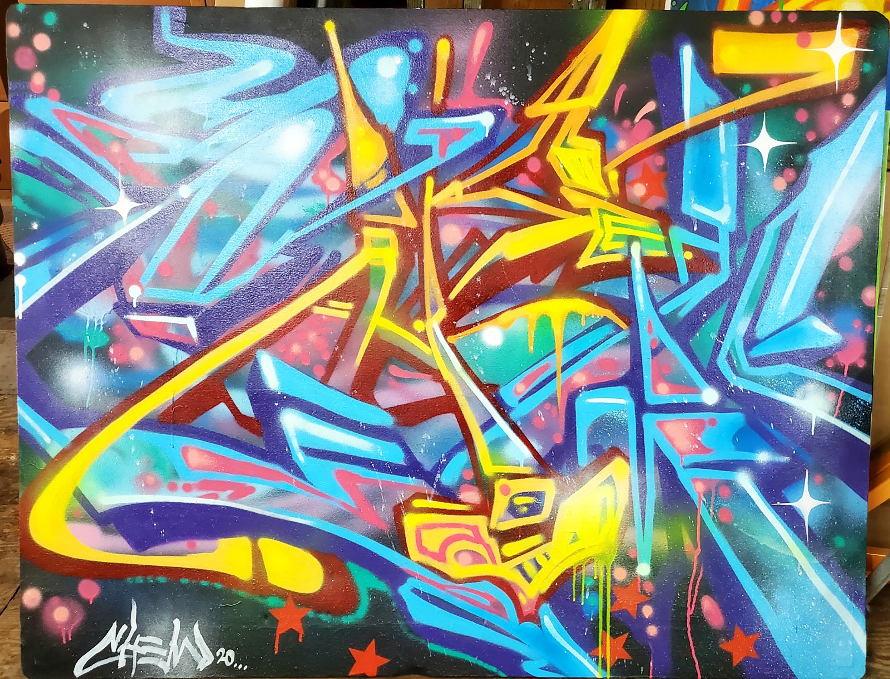 Wildstyle - Painting by Matt Odle (Chew)