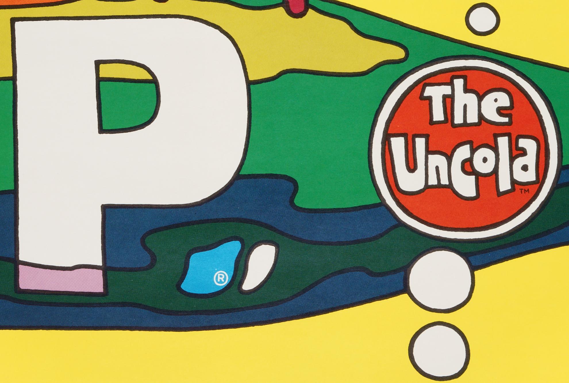 Seven-Up (7Up) – The UnCola  Wet un Wild; Original & Legendary American Poster - Pop Art Print by Ed George
