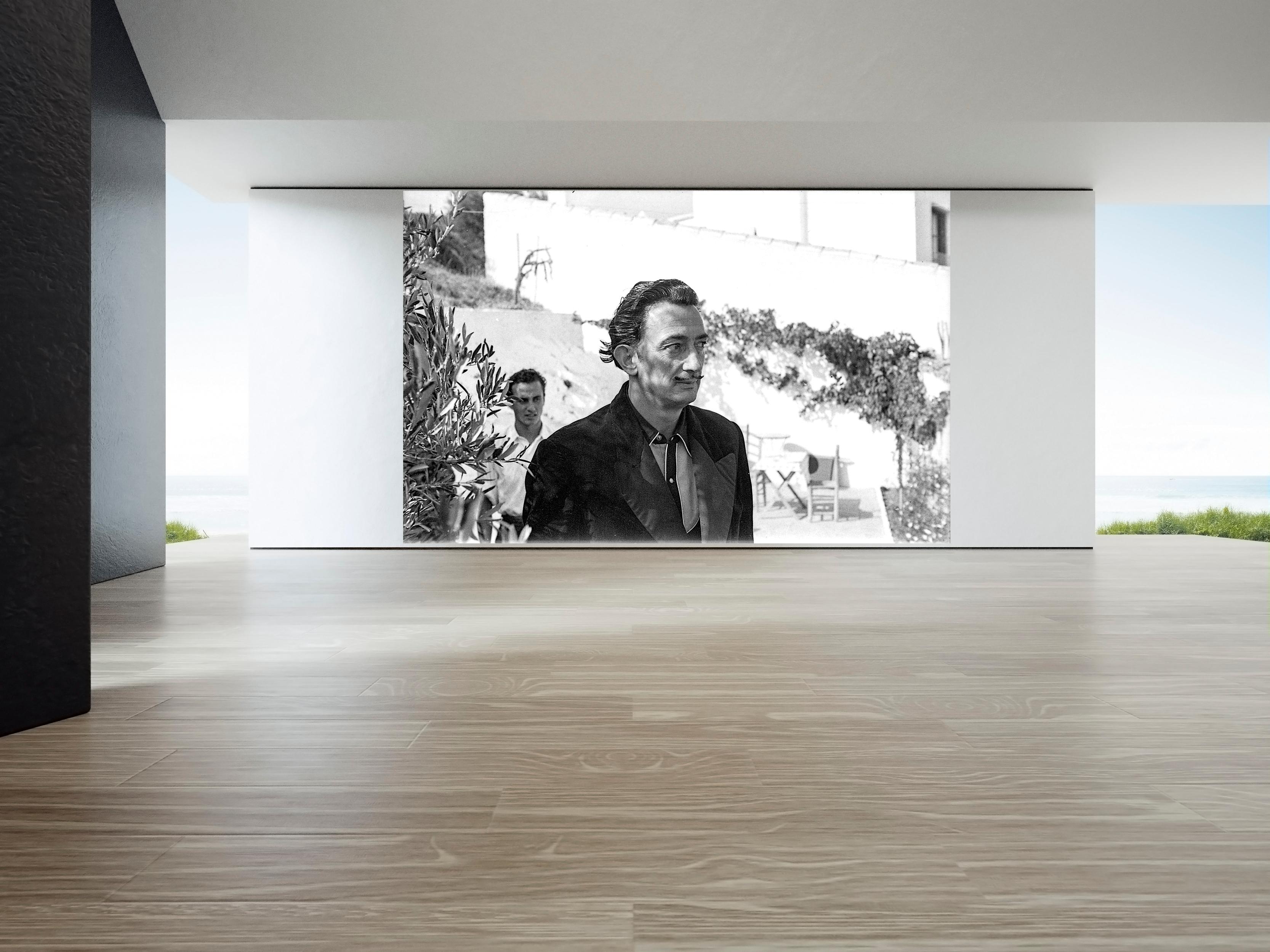 Salvador Dali 8   47 in x 70 in (Black and White) - Photograph by Jose Luis Beltran Gras