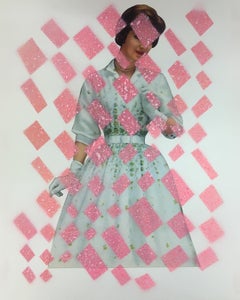Pink and Blue 70 in x 47 in (Pink)