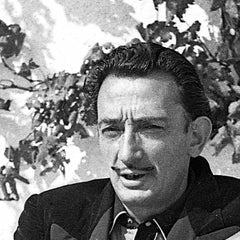 Salvador Dali 14   47 in x 70 in (Black and White)