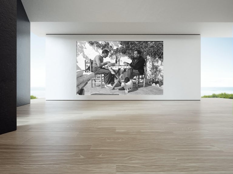 Salvador Dali 10    47 in x 70 in (Black and White) - Gray Landscape Photograph by Jose Luis Beltran Gras