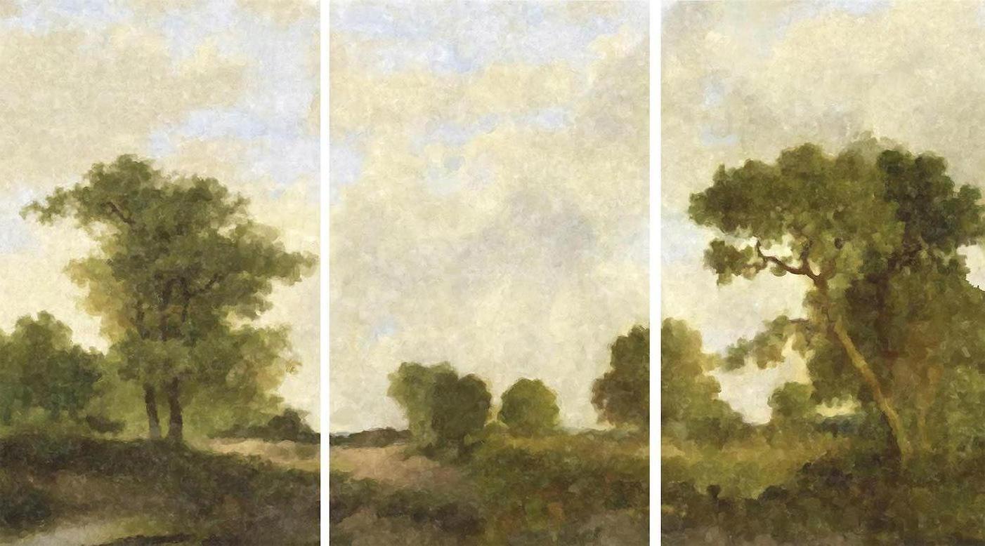 Paisaje De Goya (Triptych)