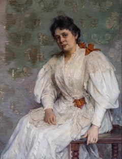 "SEATED ELEGANT LADY"