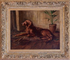 “PORTRAIT OF AN IRISH SETTER”