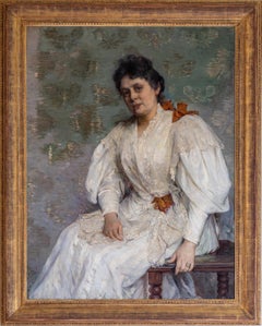 "SEATED ELEGANT LADY"