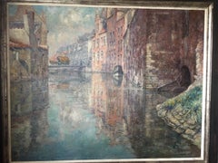 "OUDE VAART TE GENT / THE OLD CITY OF GHENT, BELGIUM"