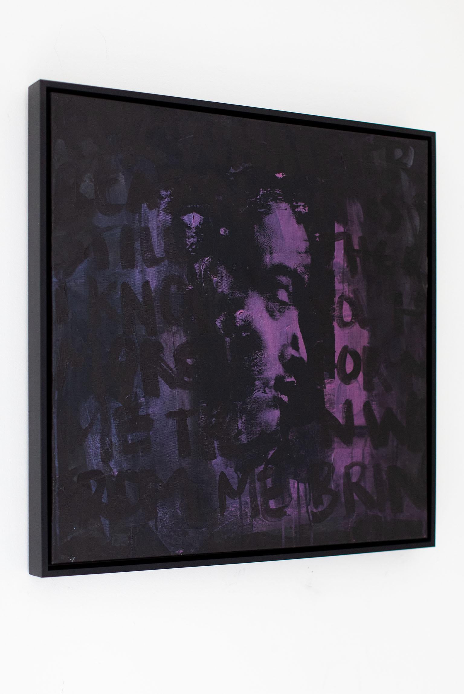 Arte Callejero, Pintura Retrato, Arte que Cambia de Color-Azul Profundo, See? en venta 6