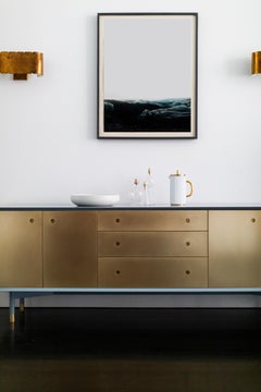 Fotografia blu, Fotografia di paesaggi blu, Fotografia Fine Art-Glaciale 819